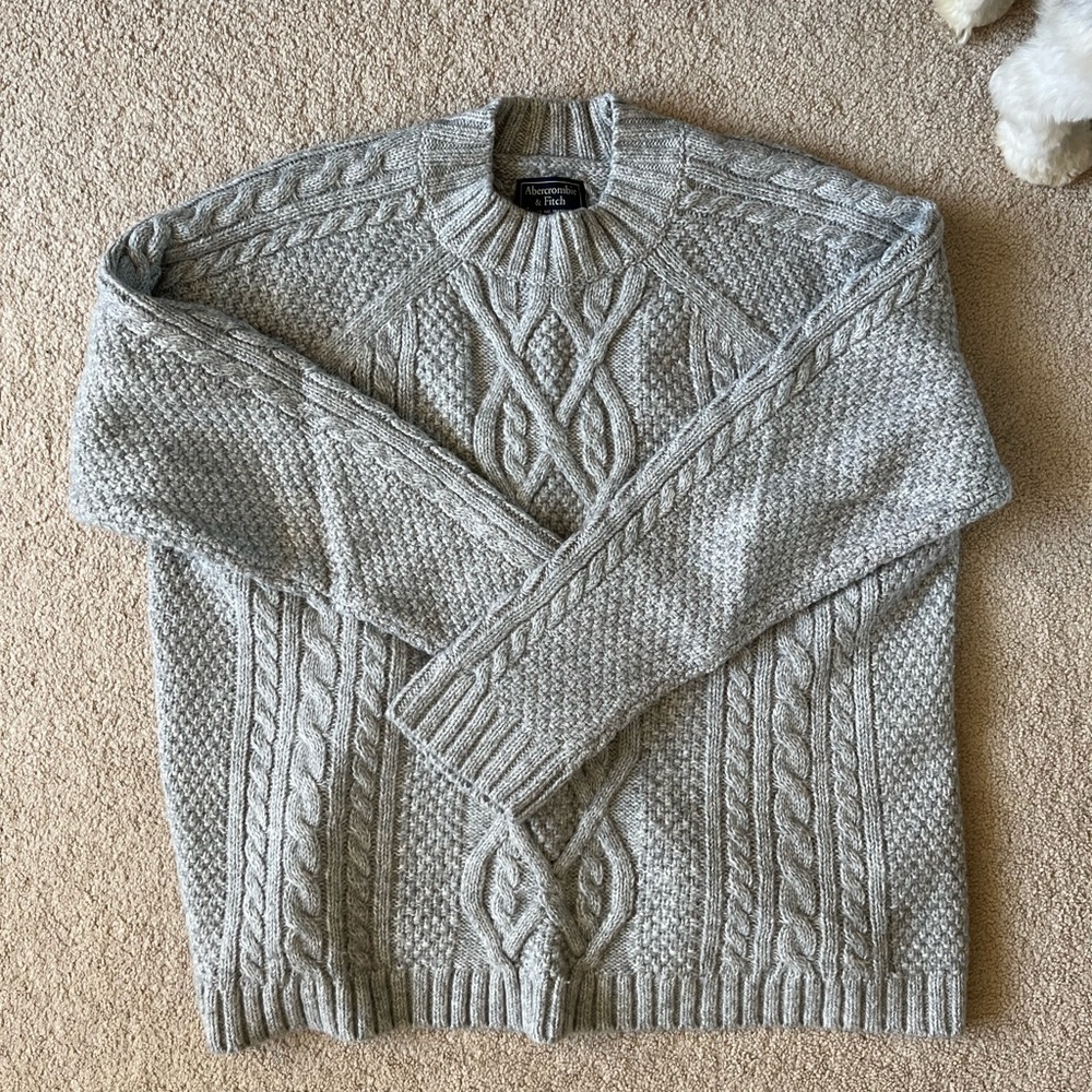 BOGO! a&F grey sweater